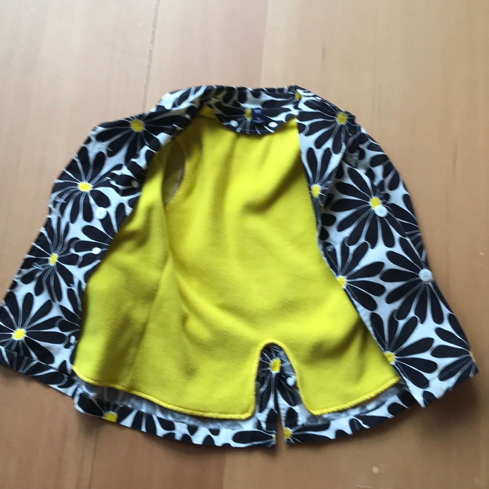 GAP Girls Daisy Waterproof Coat w/detachable fleece lining - Picture 5 of 8